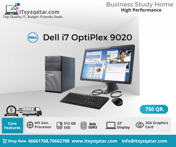 Dell Core i7 OptiPlex 9020 Desktop PC