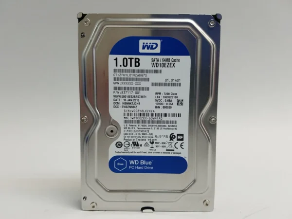 Western Digital WD Blue WD10EZEX 1 TB 3.5" SATA III Desktop Hard Drive